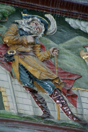 Pilger bei der Kugelgasse