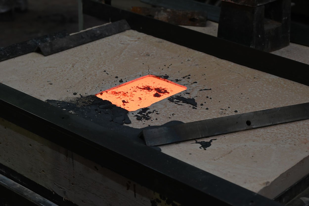 Neuguss der Jakobusfigur für den Jakobsbrunnen Rorschach
