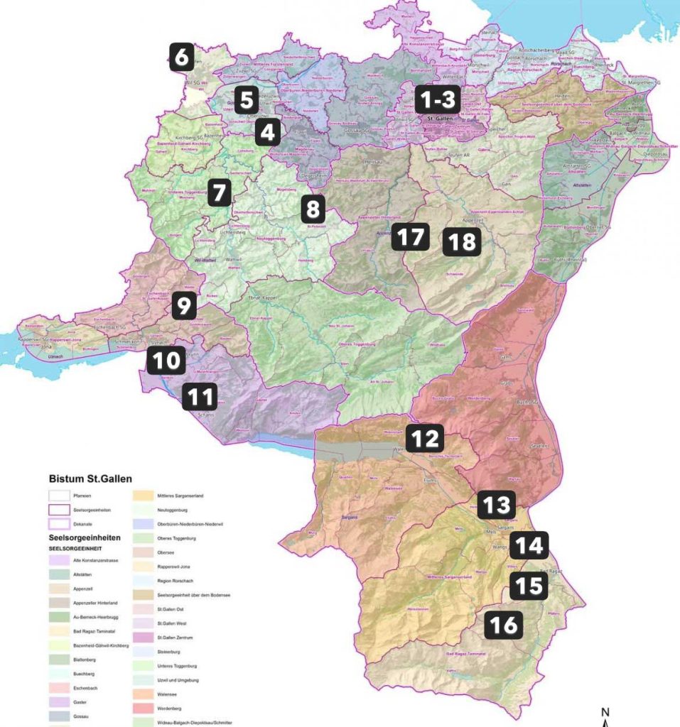 Pilger- und Wallfahrtsziel im Bistum St. Gallen