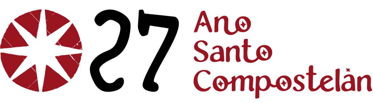 Logo ano santo 2027 santiago - xacobeo 2027