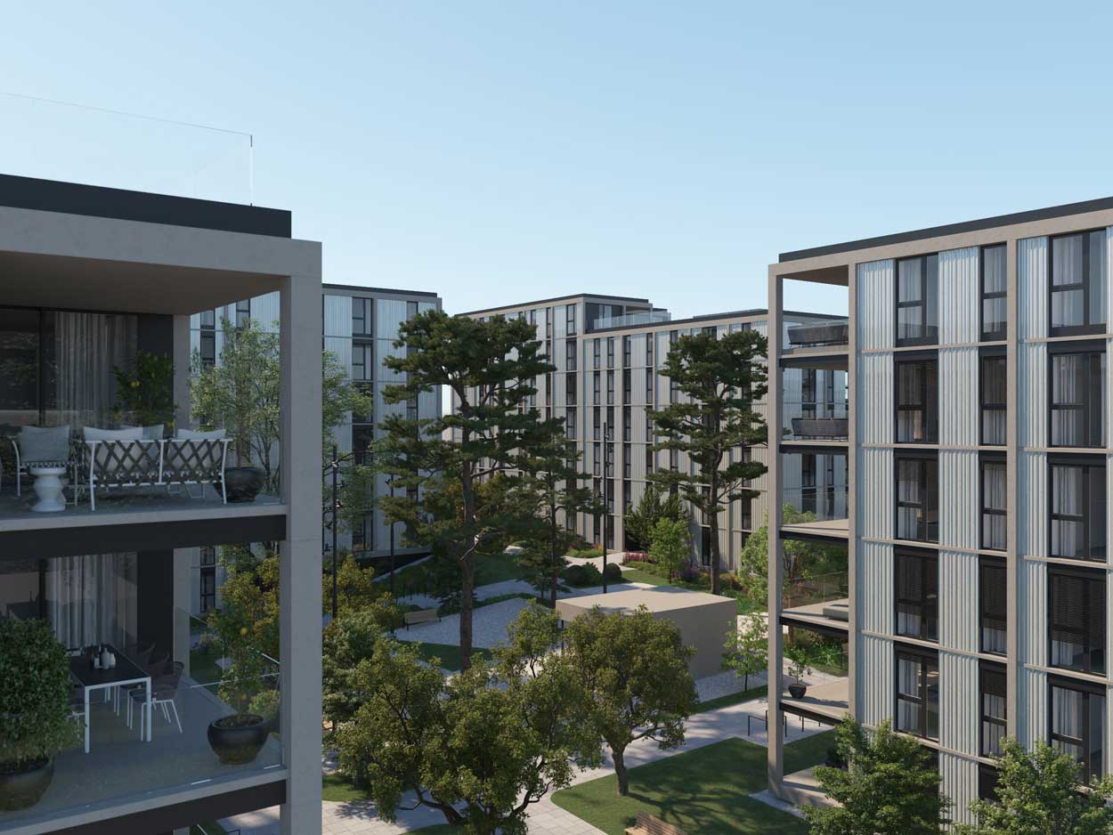 neues Quartier in St. Gallen mit Namen Santiago